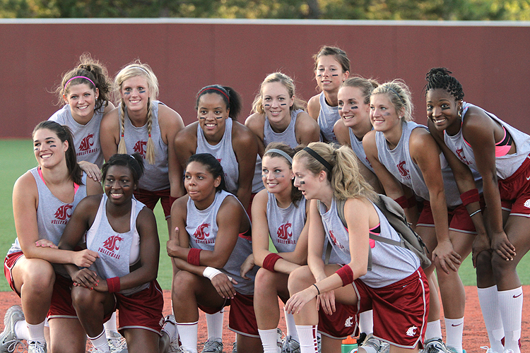 Washington State Cougar Volleyball Team